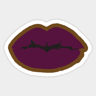 Dark Cherry Sticker